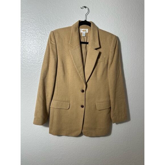 Talbots vintage camel hair‎ blazer - Picture 1 of 7